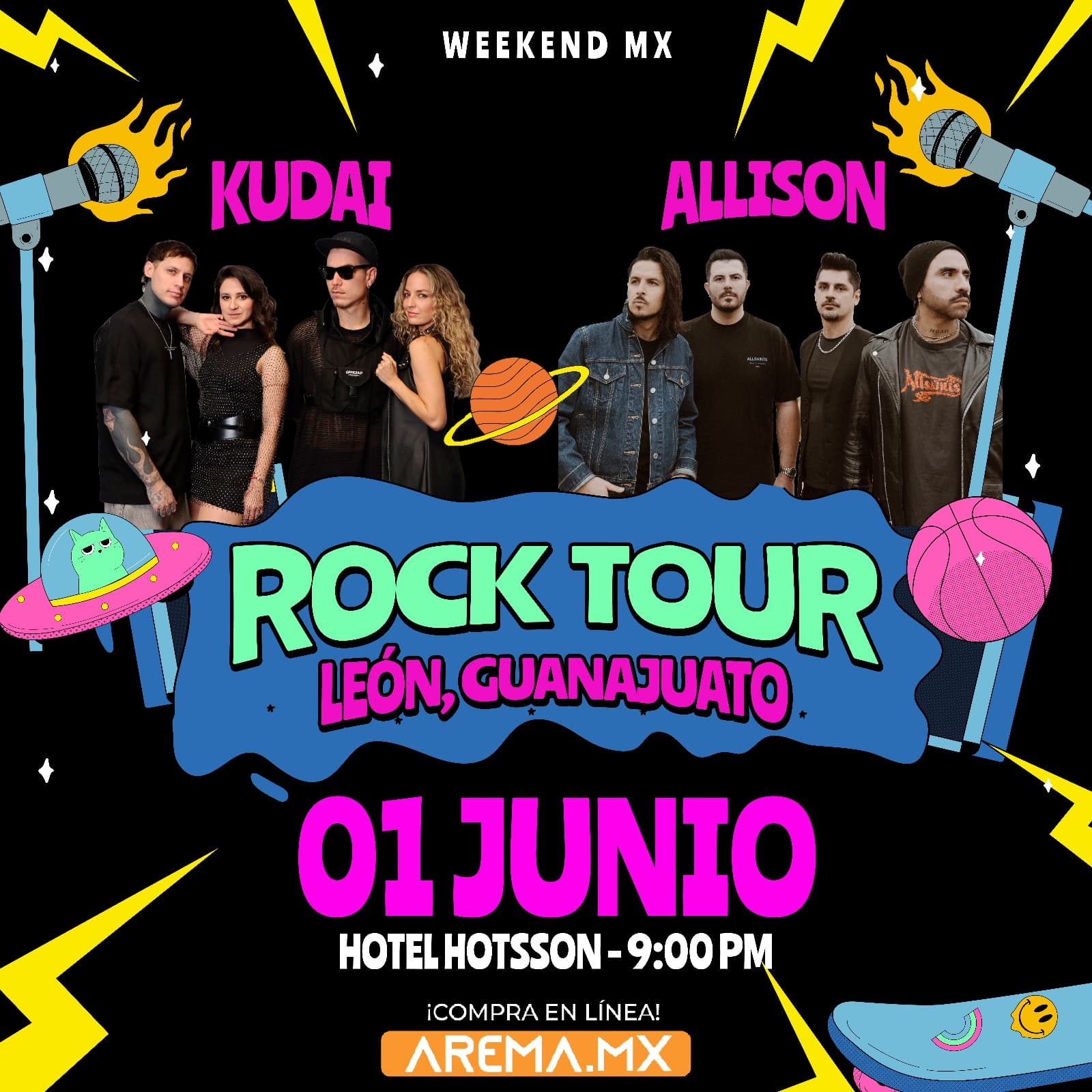 Rock Tour: Kudai & Allison